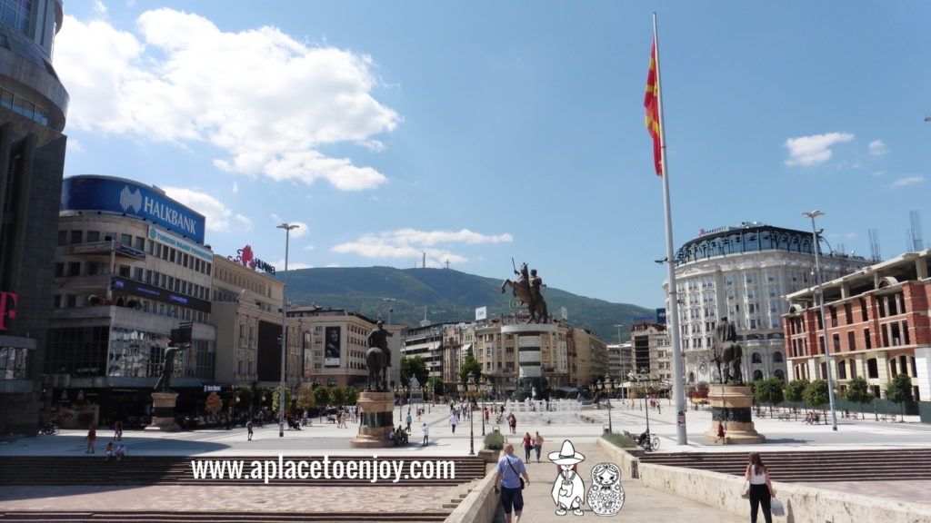 Skopje la capital de Macedonia del Norte