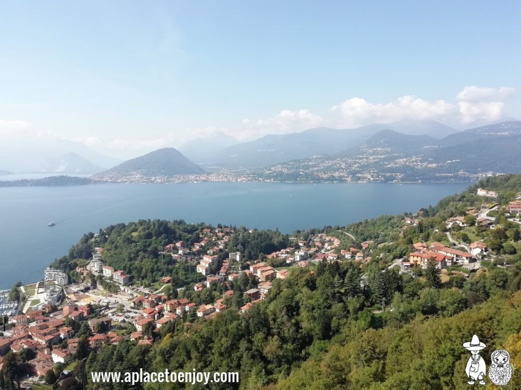 Laveno-Mombello, Italy, from cable cars