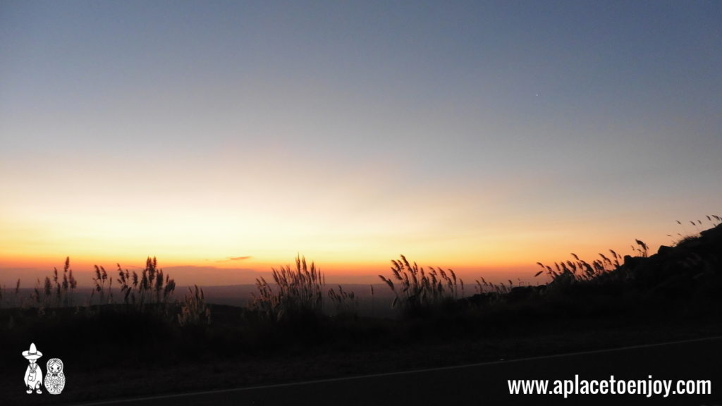 Sunset in Altas Cumbres, Cordoba, Argentina